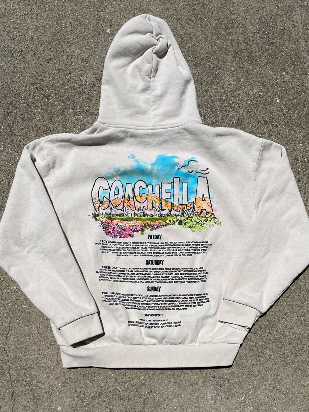 Coachella 2025 Hoodie Large